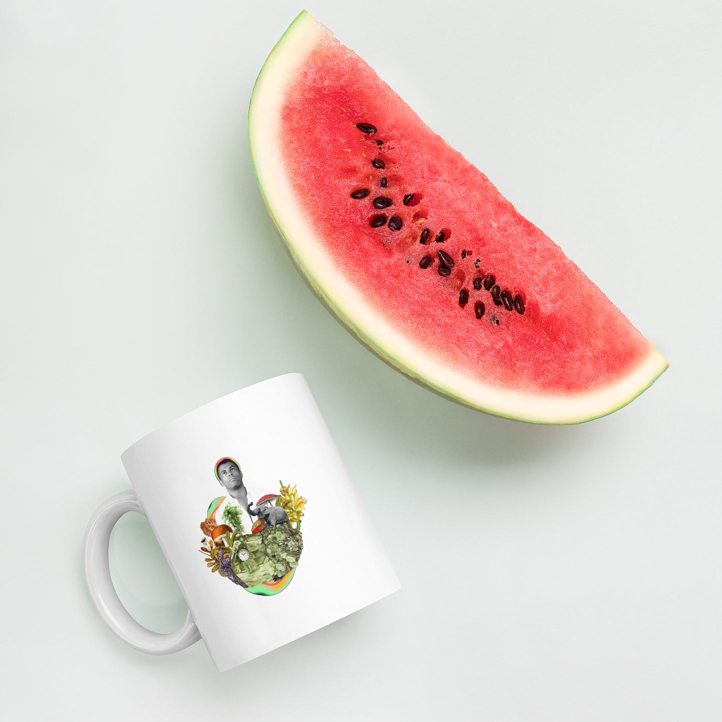 White mug